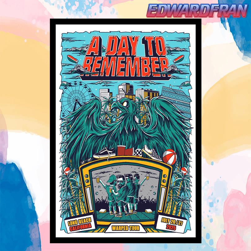 A Day To Remember Live Show July 26 27 2025 Poster