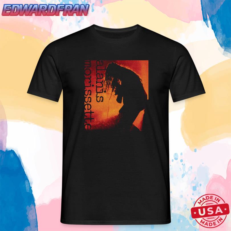 Alanis Morissette Orange Silhouette Shirt