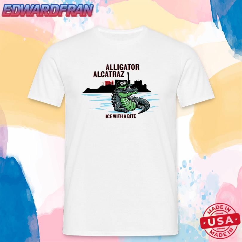 Alligator Alcatraz Ice With A Bite T-Shirt