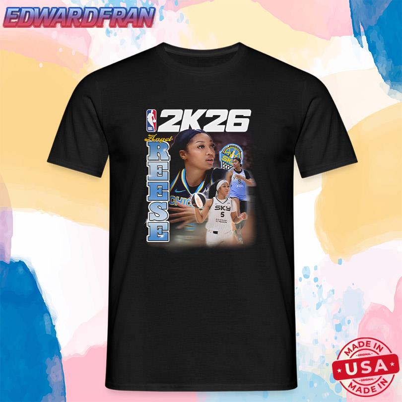 Angel Reese x NBA 2K shirt