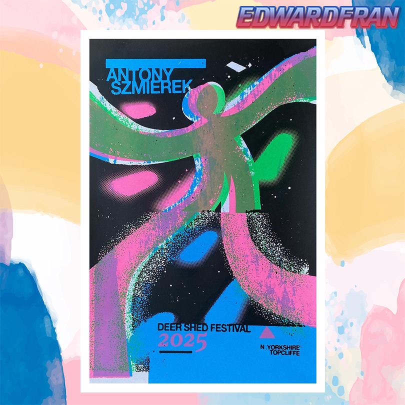 Antony Szmierek Deer Shed Festival 2025 Poster