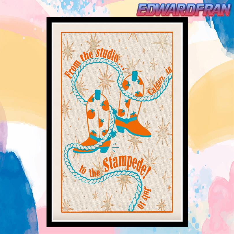 Bleachers Canada Tour Poster – Calgary AB – July 2025