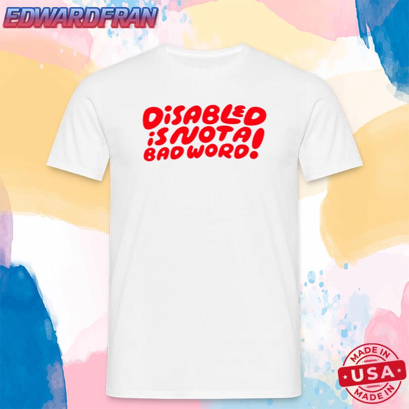 Candy Corn Disabled Is Not A Bad Word Shirt