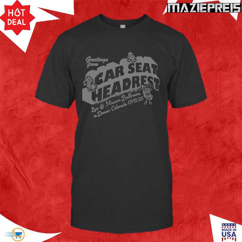 Car Seat Headrest July 12 2025 Denver Event Merch