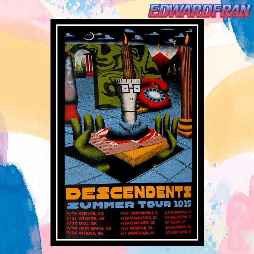 Descendents Summer Tour 2025 Poster