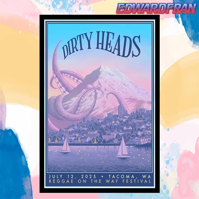 Dirty Heads concert - Tacoma, Airport Tavern, Jul 12, 2025 Poster