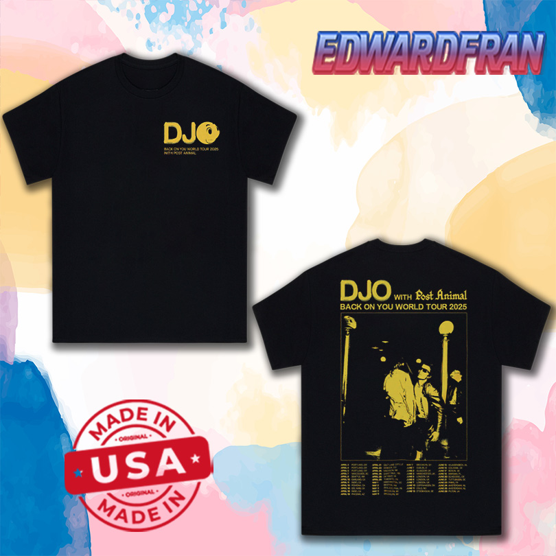 Djo Back On You 2025 Tour Tee