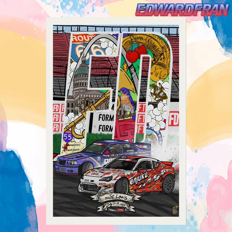 Formula DRIFT St. Louis July 17-19 2025 Poster
