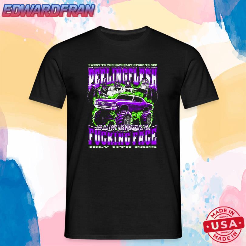 Hazheart x Peelingflesh Fucking Face Tee