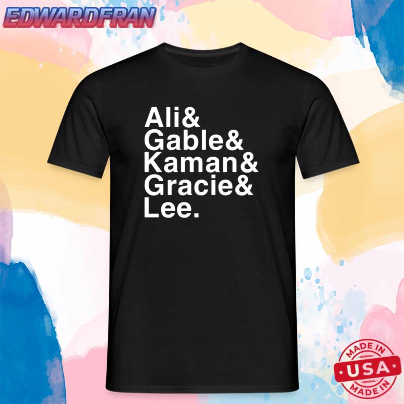 Jacob Bannon Ali & Gable & Kaman & Gracie & Lee T Shirt