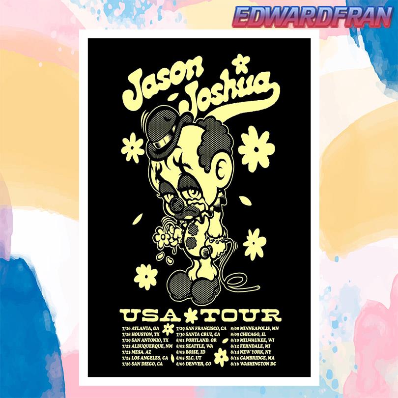 Jason Joshua USA Tour 2025 Poster