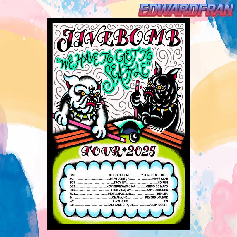 Jivebomb Tour 2025 Poster