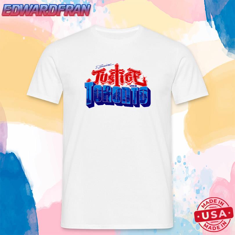 Justice I survived Justice Live in Toronto T Shirt