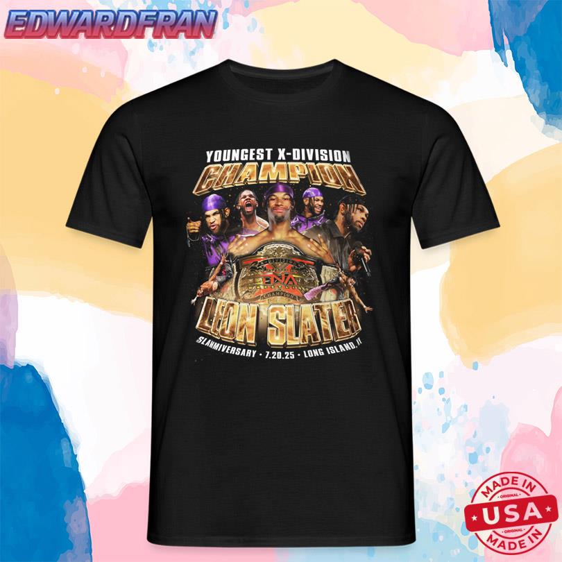 Leon Slater X Division Champion Merch