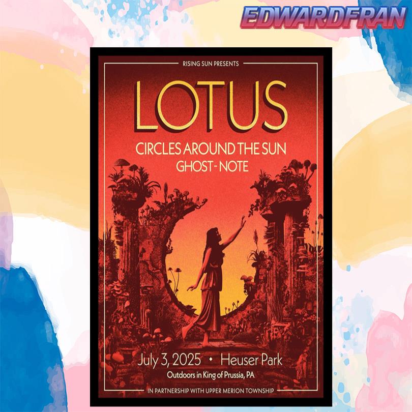Lotus King Of Prussia Pennsylvania Jul 3 2025 Poster