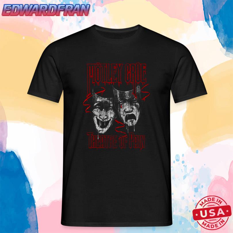 Motley Crue Theatre of Pain Rustic Drip Tee