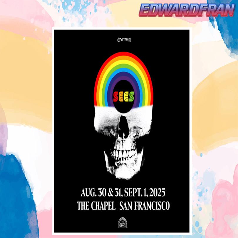 Osees Aug 30-31 Sept 1 2025 San Francisco CA Poster