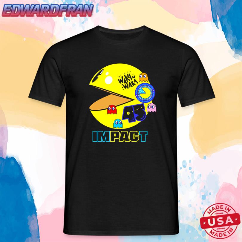 Pac Man Celebrates 45Th Anniversary 2025 T Shirt