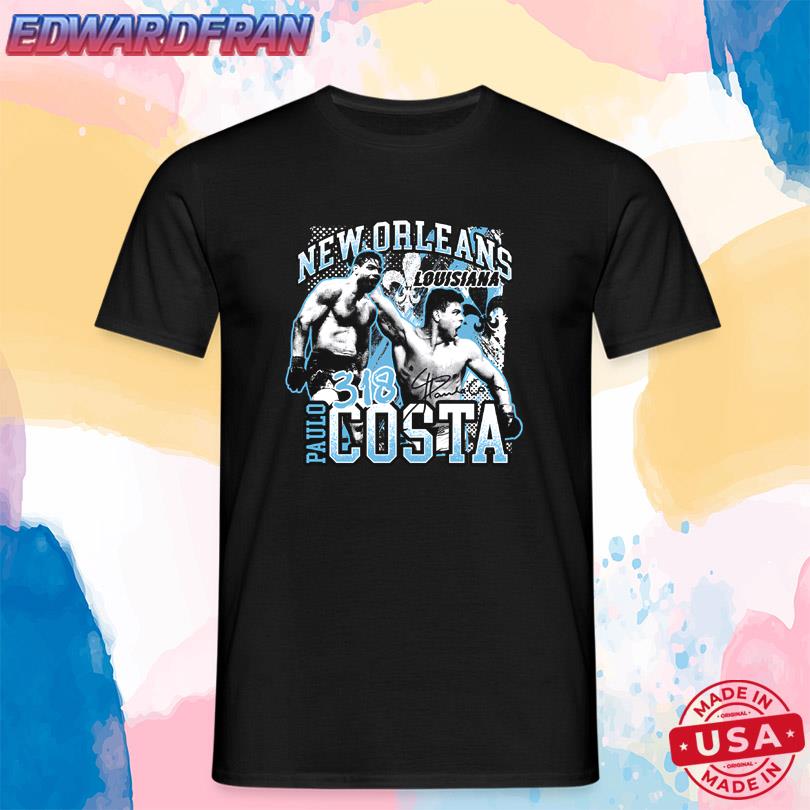 Paulo Costa Merch 318 New Orleans Event T-Shirt