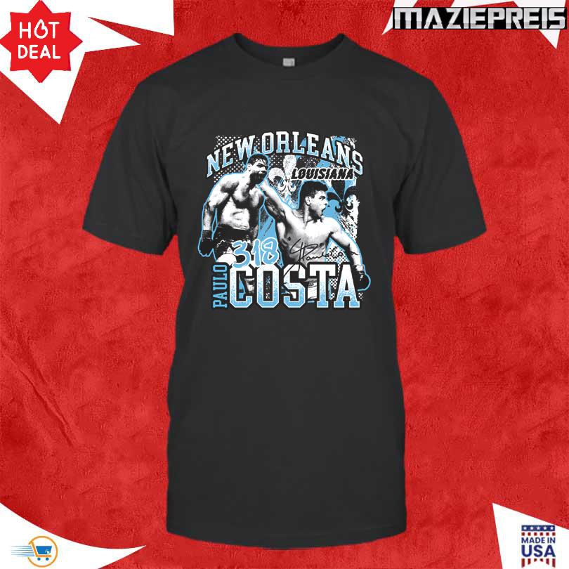 Paulo Costa Merch 318 New Orleans Event T-Shirt