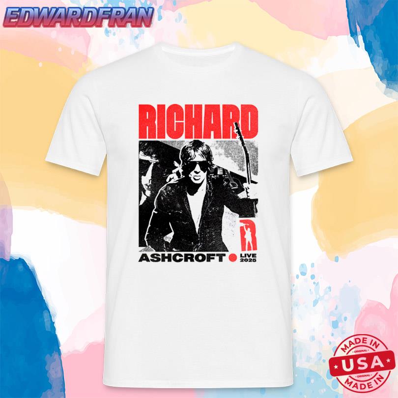 Richard Ashcroft Live 2025 Beige Tour Shirt