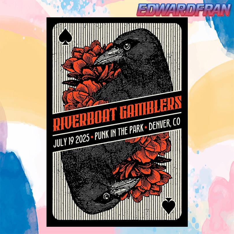 Riverboat Gamblers Poster – Live at Punk In The Park 2025