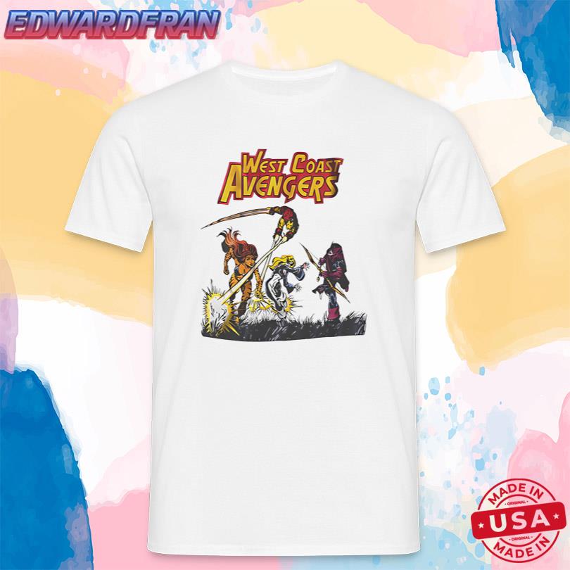 Robert Downey Jr West Coast Avengers shirt