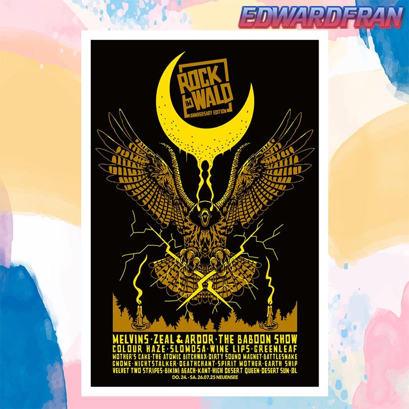 Rock Im Wald Music Festival Neuensee Germany July 26 2025 Poster