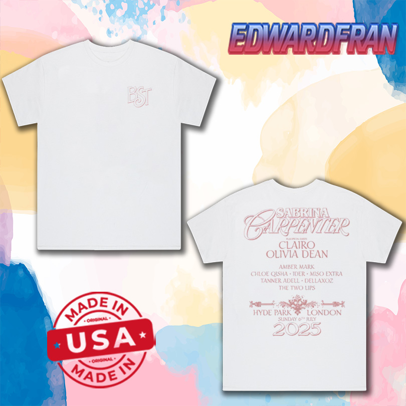 Sabrina Carpenter BST Hyde Park London 2025 T-Shirt