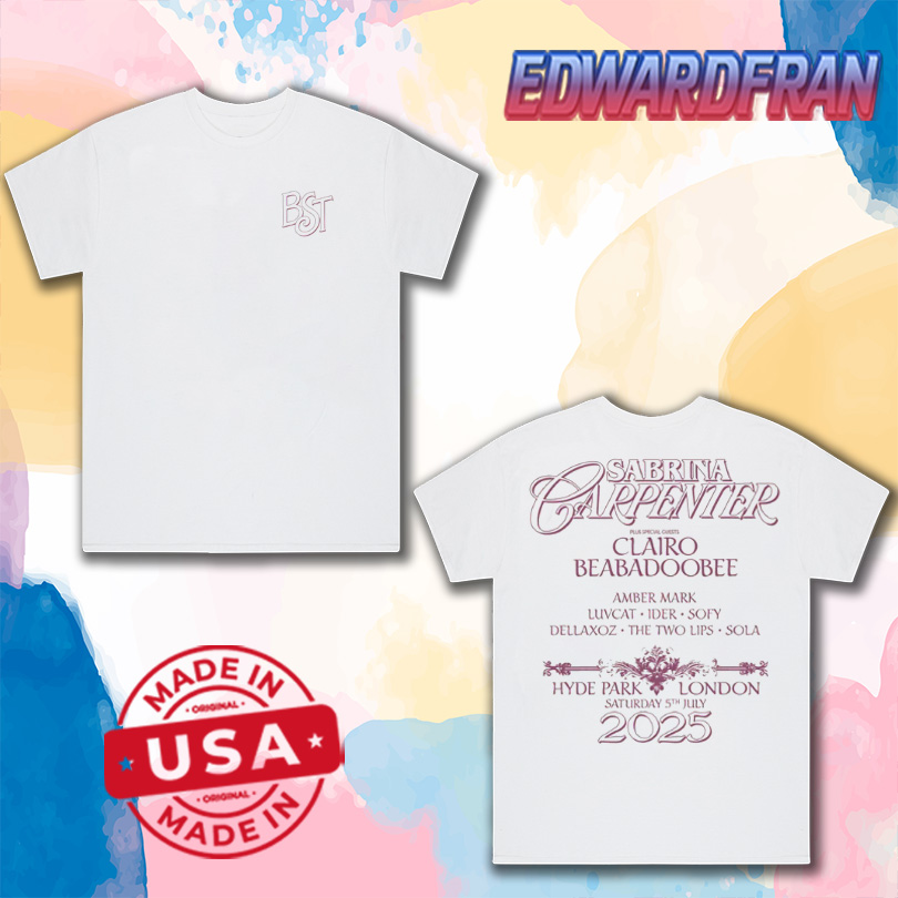 Sabrina Carpenter July 5 2025 BST Hyde Park Event Tee