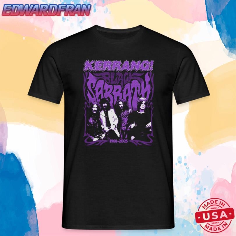 Shirts Kerrang Black Sabbath Limited