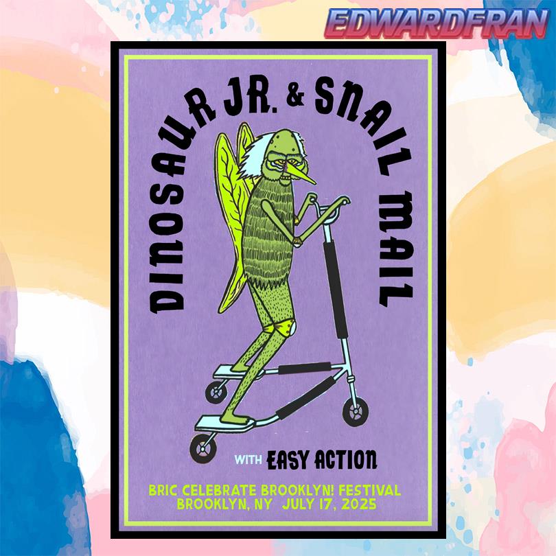 Snail Mail Poster – BRIC Celebrate Brooklyn 2025 Event