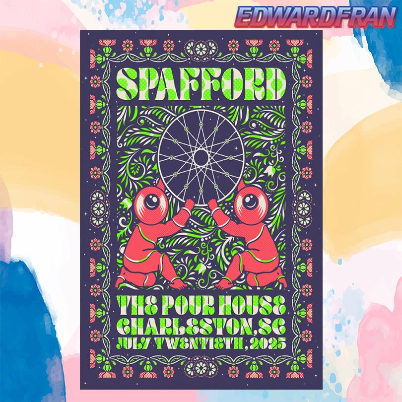Spafford Show in Charleston SC The Charleston Pour House July 20 2025 Poster