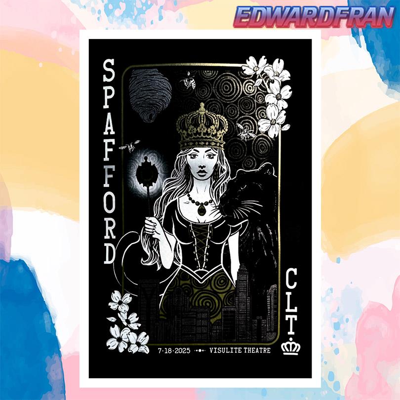 Spafford Show in Charlotte NC Visulite Theatre Poster