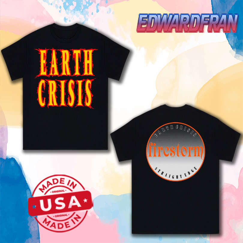 T-Shirts Earth Crisis Firestorm Circle Limited