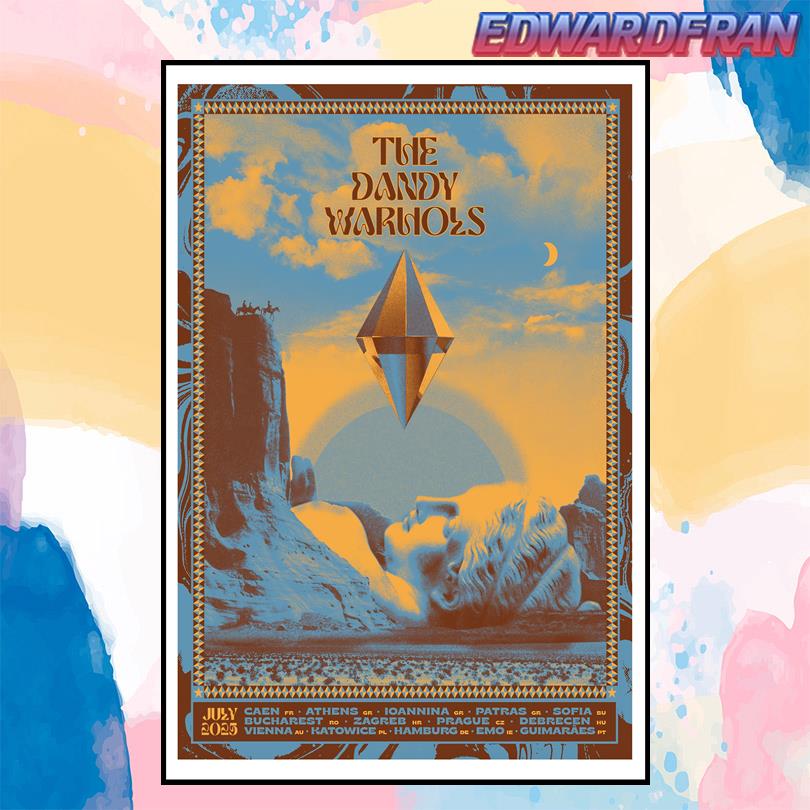 The Dandy Warhols Poster – 2025 Tour