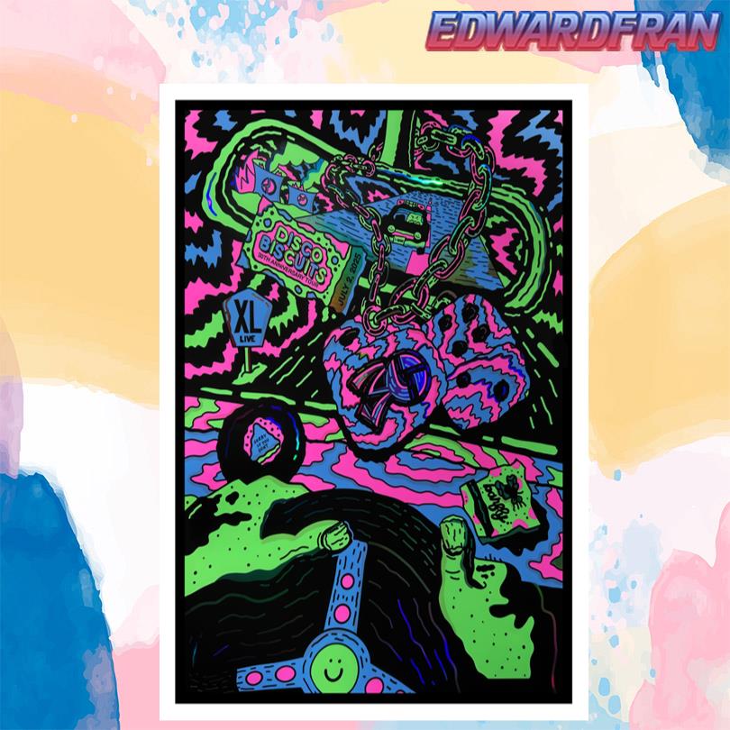 The Disco Biscuits 30th Anniversary Tour Harrisburg PA Poster