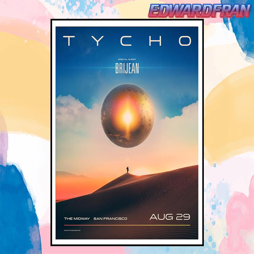 Tycho San Francisco Aug 29 2025 Poster