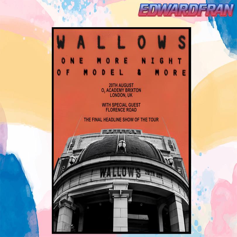 Wallows August 20th 2025 London UK Poster