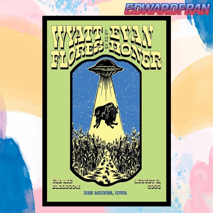 Wyatt Flores Poster – Saint Charles Hinterland Show 2025