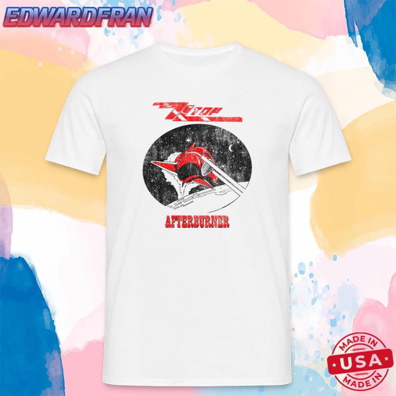 ZZ Top Afterburner Illustrated New Tee