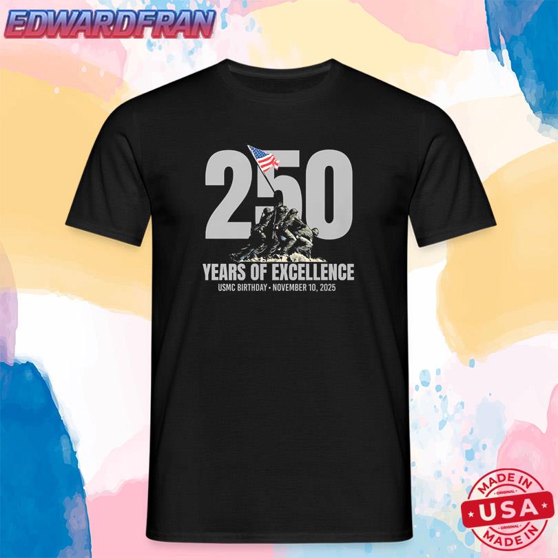 250th USMC Birthday Iwo Jima T-Shirt